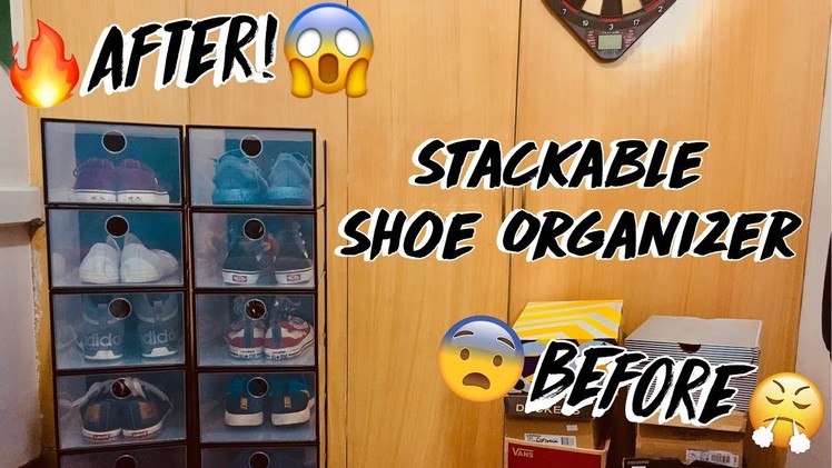 Fixing my room with a Shoebox Organizer! | N&Vlogs