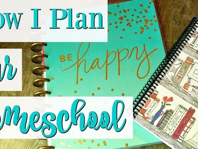 How I Plan Our Homeschool || Large Family Homeschool Planner