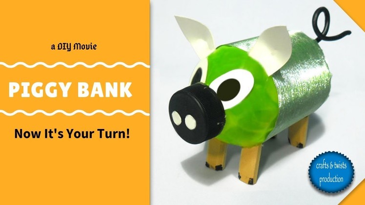 How to Make a Simple Piggy Bank | Easy DIY Coin Bank