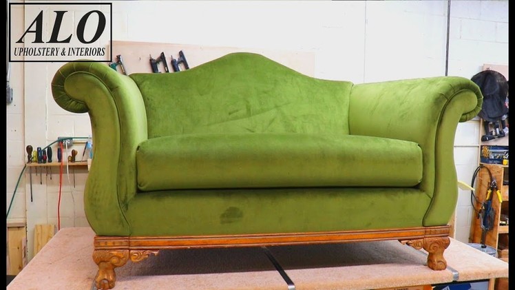 HOW TO REUPHOLSTER A SOFA - ALO Upholstrery
