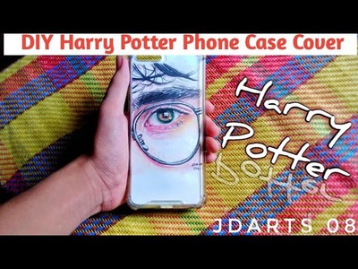 How to Turn your Painting into Phone Case Cover (DIY Phone Case Cover) - Jdarts 08