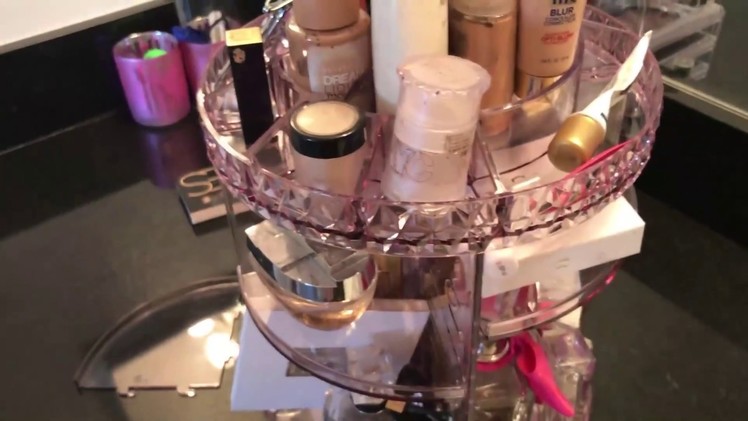 ✅  How To Use Sorbus Rotating Makeup Organizer Review