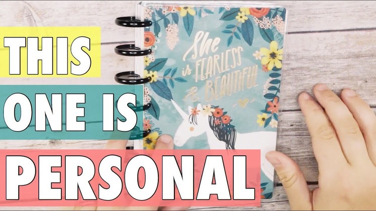 MINI HAPPY PLANNER SET-UP AND WALK THROUGH | VERY PERSONAL HAPPY PLANNER JOURNAL