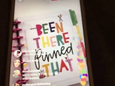 The Happy Planner Girl Reveal Part 2 | Instagram Live | TinaBopper