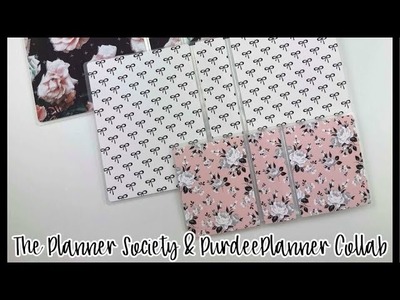 The Planner Society & Purdee Planner || sticker album collab presale! (coupon code CAITLIN20)