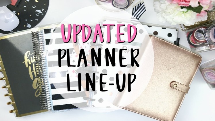 Updated Planner Line-Up : Still Using 7 Planners??? | E.Michelle