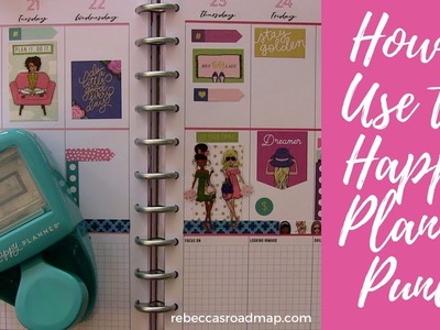 Using the Classic Happy Planner Punch in My Big Happy Planner