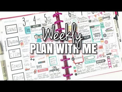 Weekly Plan With Me! TEACHER PLANNER Talking You Through It All | Sept 3rd-9th | At Home With Quita