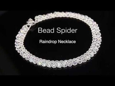 Bead Spider Raindrop Necklace promo