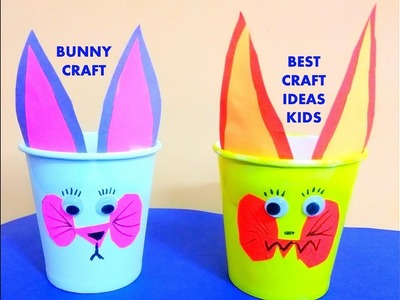 BEST OUT OF WASTE PAPER CUP IDEAS||How to Make Paper Cup Bunny ||| PAPER CUP PEN.PENCIL HOLDER|