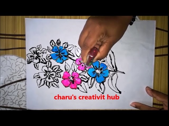 How to do glass painting | DIY Art | Tutorial