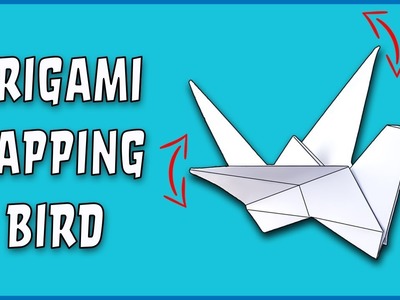 How To Make an Origami Flapping Bird - EASY step by step!