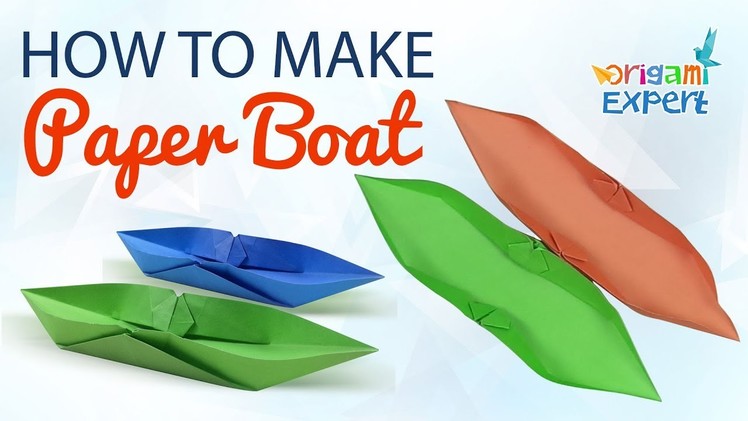 Origami Boat - Easy origami boat step by step