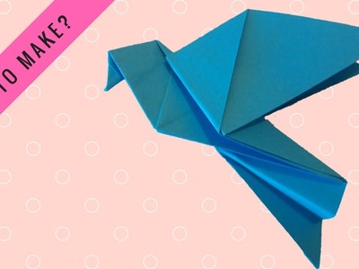 Origami For Kids - How to make origami bird?