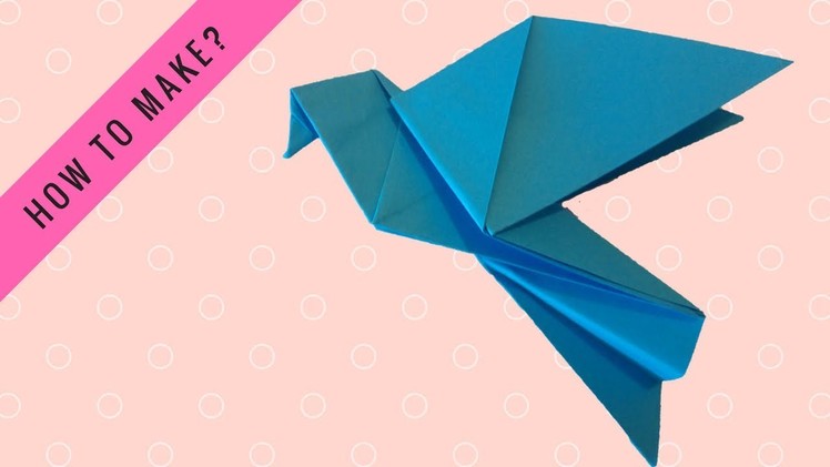 Origami For Kids - How to make origami bird?