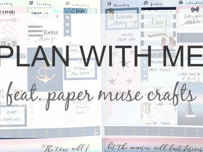 PLAN WITH ME FEAT  PAPER MUSE CRAFTS | Capture Moments