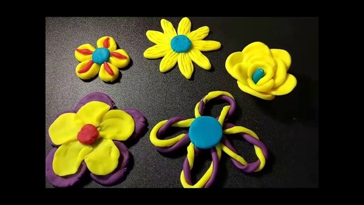 Play-Doh How to make a Flower | DIY | Fun With Play-Doh