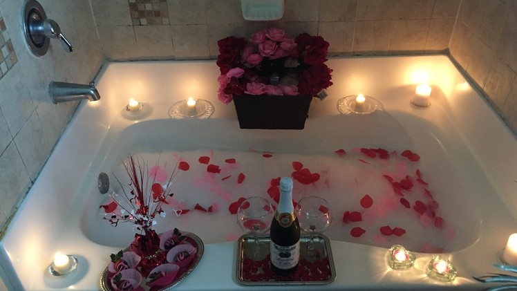 A Romantic Valentine's Spa Date Night At Home
