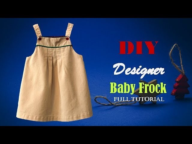 Baby Frock cutting and stitching Full Tutorial