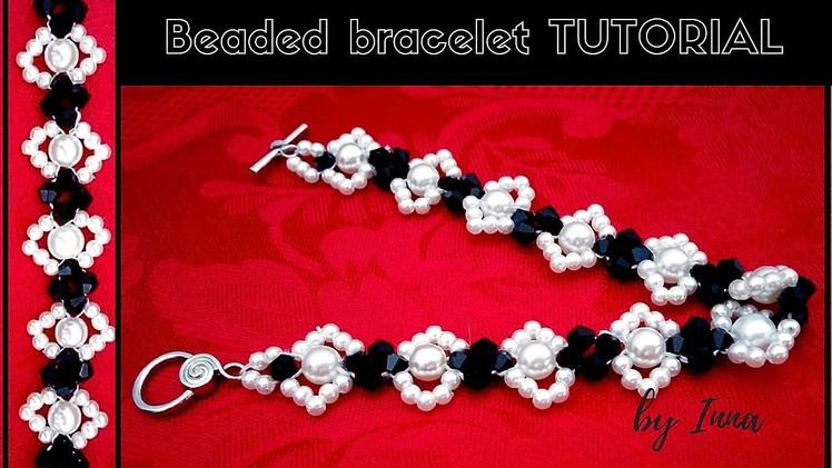 Beaded bracelet. Easy beaded bracelet pattern