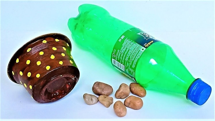 Best Out Of Waste Plastic Bottle Craft | Plastic Bottle Reuse. Recycle Ideas