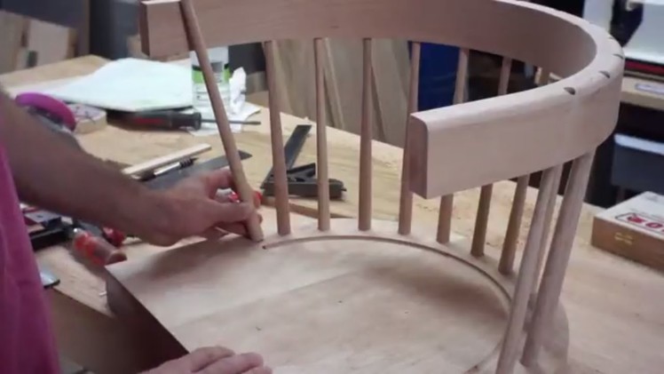 Curved Back Bar Stool - Part 1 of 2
