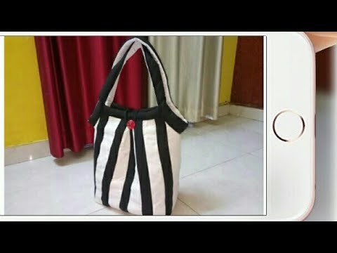 DIY : Designer Handbag No.12, Tutorial By Anamika Mishra. 