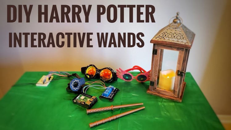 DIY Harry Potter Interactive Wands