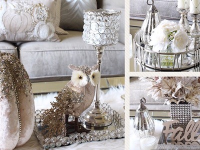 FALL GLAM Table Styles | Coffee Table Styling Ideas