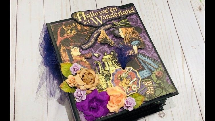 Halloween in Wonderland Interactive Pop-Up Mini Album