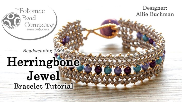 Herringbone Jewel - Bracelet Tutorial