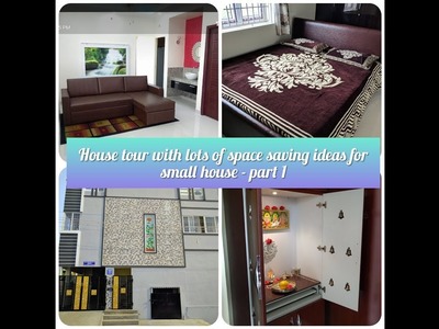 House tour- wall bed, wall dinning table & lot more