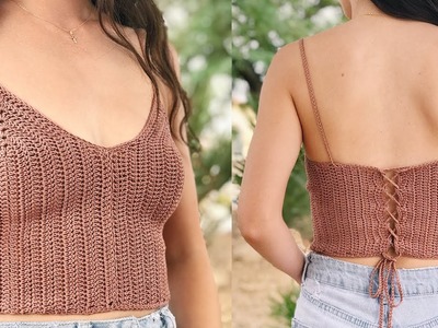 How to Crochet a Tank Top — DIY Crochet Top