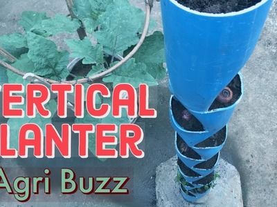 How to Make Vertical Planter Tower from PVC Pipe