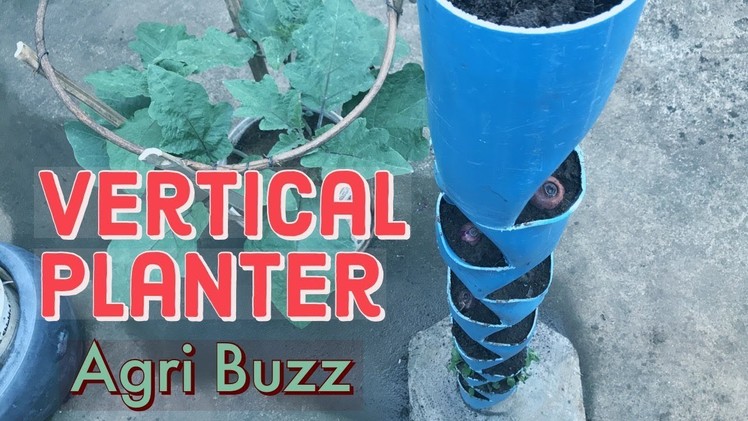 How to Make Vertical Planter Tower from PVC Pipe