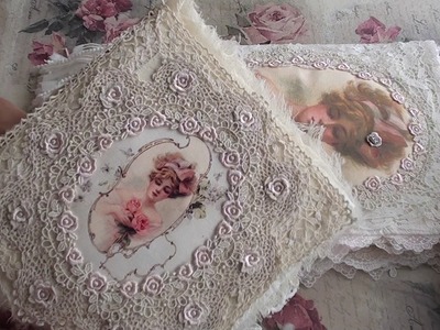 Lace Pocket Books for Jean Wragg