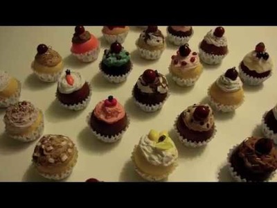 Mini Cupcake Ornaments - Simple DIY project for the holidays