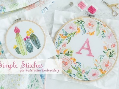 Natalie Malan Walmart Embroidery 3 Simple Stitches DIY for Coats