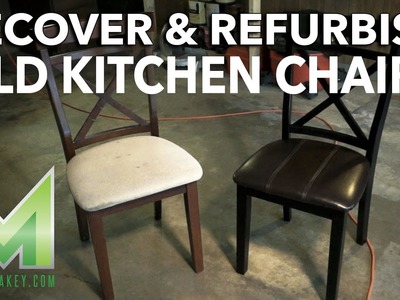 Refurbishing and Recovering Kitchen Chairs - plus a foray into Stop Motion