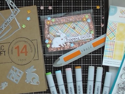 Tonic Craft Kit #14 Acetate Easter Card :D