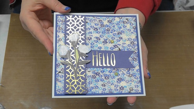 #264 No Heat Foiling with Stampendous, Couture Creations & Prima Kits by Scrapbooking Made Simple