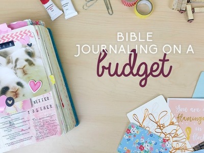 Bible journaling on a budget | Doodling Faith