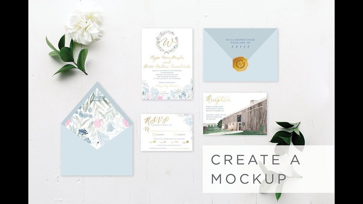Creating a Mockup Proof in InDesign – Stationery & Brand Design | Sarah B. Calligraphy