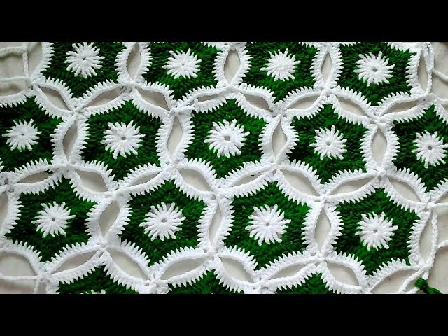 Crosia design thalpos,woolen rumal design, table cover,#12 by ||Santosh All Art ||