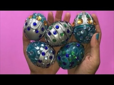 DIY Jeweled Easter Egg || Cara Menghias Telur