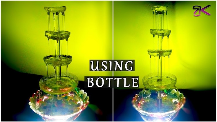 DIY Water Fountain using Bottle