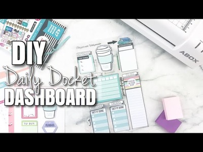 DIY Weekly Docket Dashboard | + ABOX Multi-Laminator First Impressions | At Home With Quita