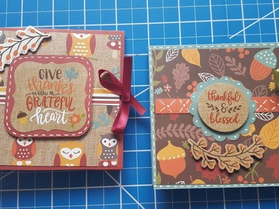 Fall Squash Fold Cards | Maymay Made Design Team Project