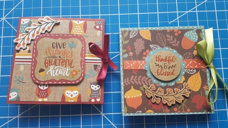 Fall Squash Fold Cards | Maymay Made Design Team Project