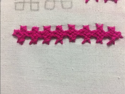 Hand embroidery gujarati stitch design : part-3 by nakshi design art